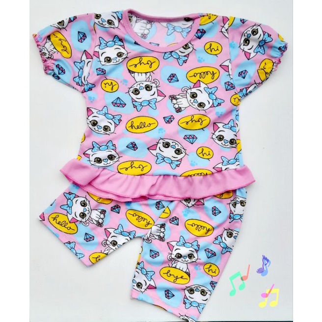 ชุดเด็ก แขนตุ๊กตา_ Hello cat