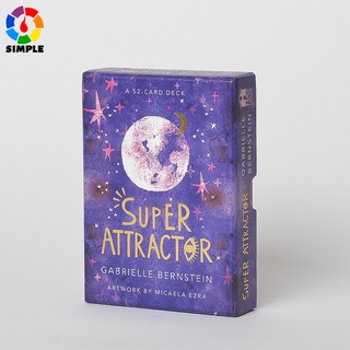 Super Attractor A 52-Card Deck Cards Oracle Tarot Game
