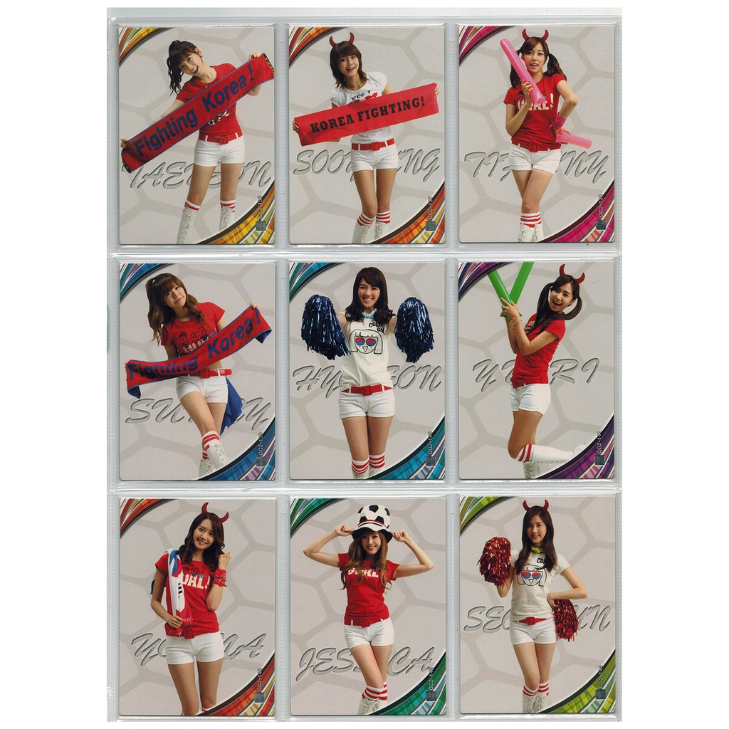 SNSD Girls' Generation Normal Card "GG2.136-144" (การ์ดธรรมดา) Official Collection Card Season 2 ของ