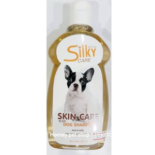 Silky care Skin care 400 ml แชมพูลดอาการคัน บำรุงและปกป้องผิวหนัง 400 มล.