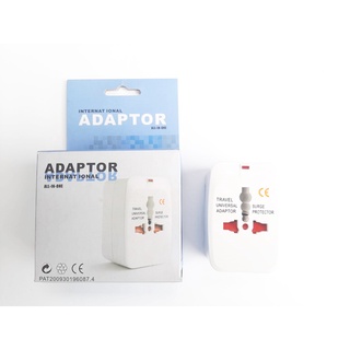 ปลั๊กแปลง ปลั๊กแปลงไฟ Adapter อะแดปเตอร์ All-IN-ONE ปลั๊กแปลงแบบพับขาได้