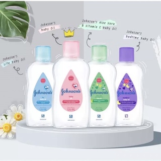 💜Johnsons Baby Oil จอห์นสัน เบบี้ออยล์ 3 ขนาด 50ml,125ml,300ml 🧸