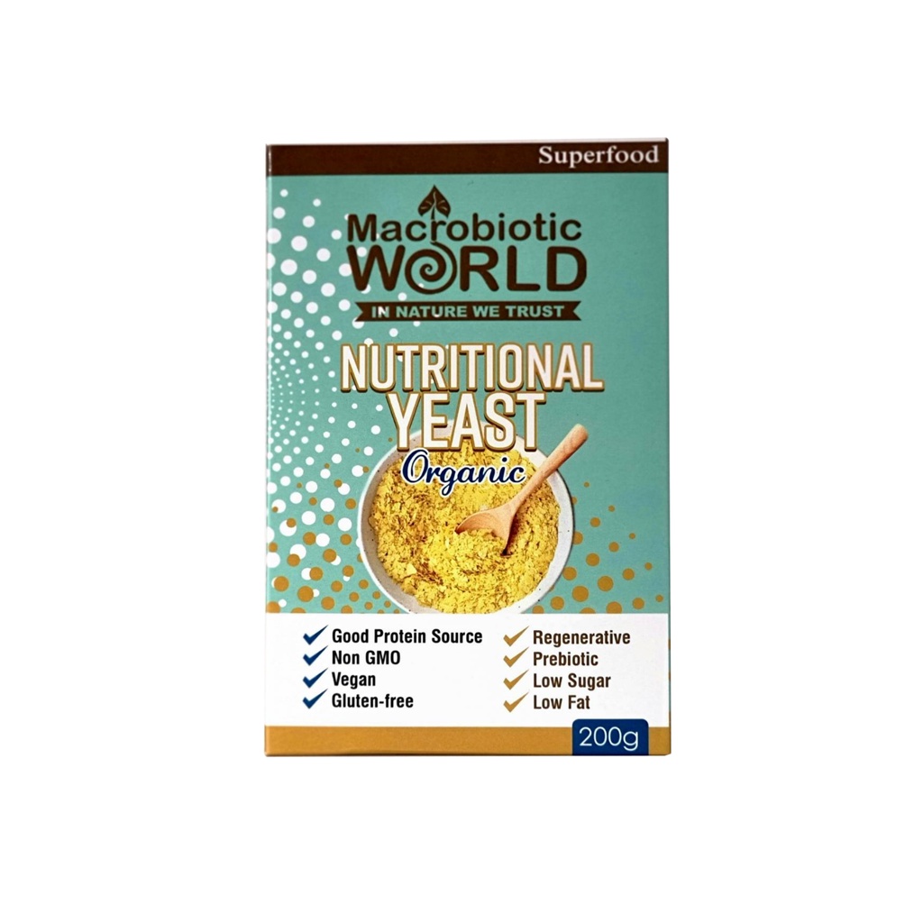 Organic/Bio Nutritional Yeast Organic นิวทริชั่นแนล ยีสต์ ออแกนนิค 200g