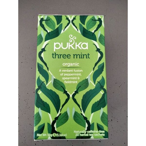 Pukka Three Mint 20bags 32g