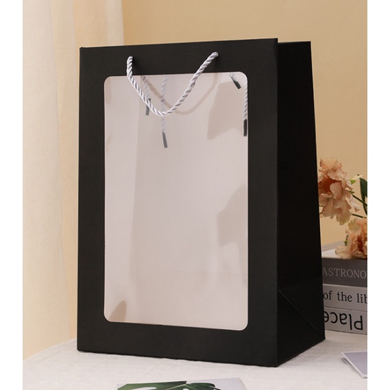 ถุงหิ้วกระดาษ ช่องหน้าต่าง ถุงกระดาษของขวัญ (TT29) - รูปที่ 5