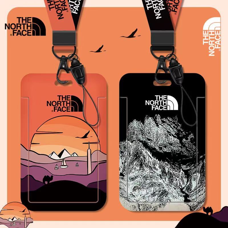 Snow Mountain Lanyard Card Sleeve Protector สายคล้องคอสําหรับโทรศัพท์ ID Card Holder