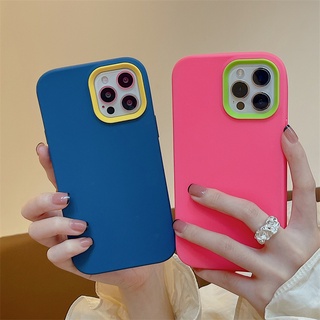 macaron เคสไอโฟน 12 13 11 pro max X/Xs max XR 7/8/se2020 7plus/8plus Luxury fashion full cover anti-fall protective cover case iPhone