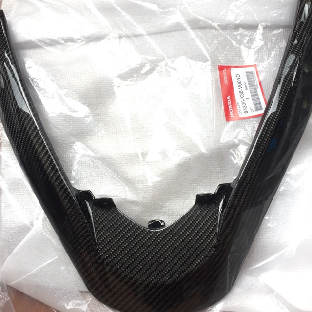 pcx 2017 -16 คิ้ววี งานหุ้มผ้าคาร์บอน