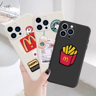 เคสซิลิโคนนิ่ม ลายกาแฟ สําหรับ OPPO A3S F1S F11 OPPO F7 F5 Youth F9 Pro OPPO F1 F3 F15 R9 R9S Plus A5 realmeC1 OPPO A73 A75 A79 A9X A9 H105