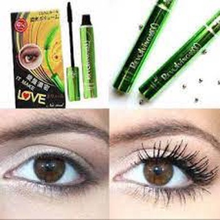 มาสคาร่าเขียว BQ cover mascara กันน้ำ มาสคาร่าบีคิวรุ่นตัวดัง กันน้ำดีมากกแต่ล้างออกง่าย