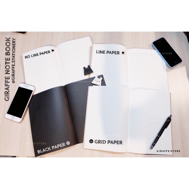 สมุด เส้นกริด เส้นจุด ถนอมสายตา รวมสมุดบันทึก📒 - รูปที่ 5