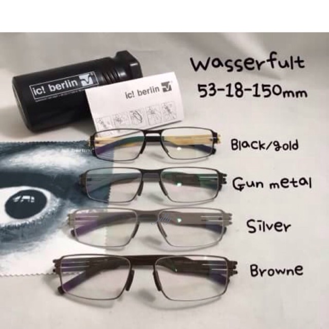 กรอบแว่น ic Berlin กรอบไทเทเนี่ยม