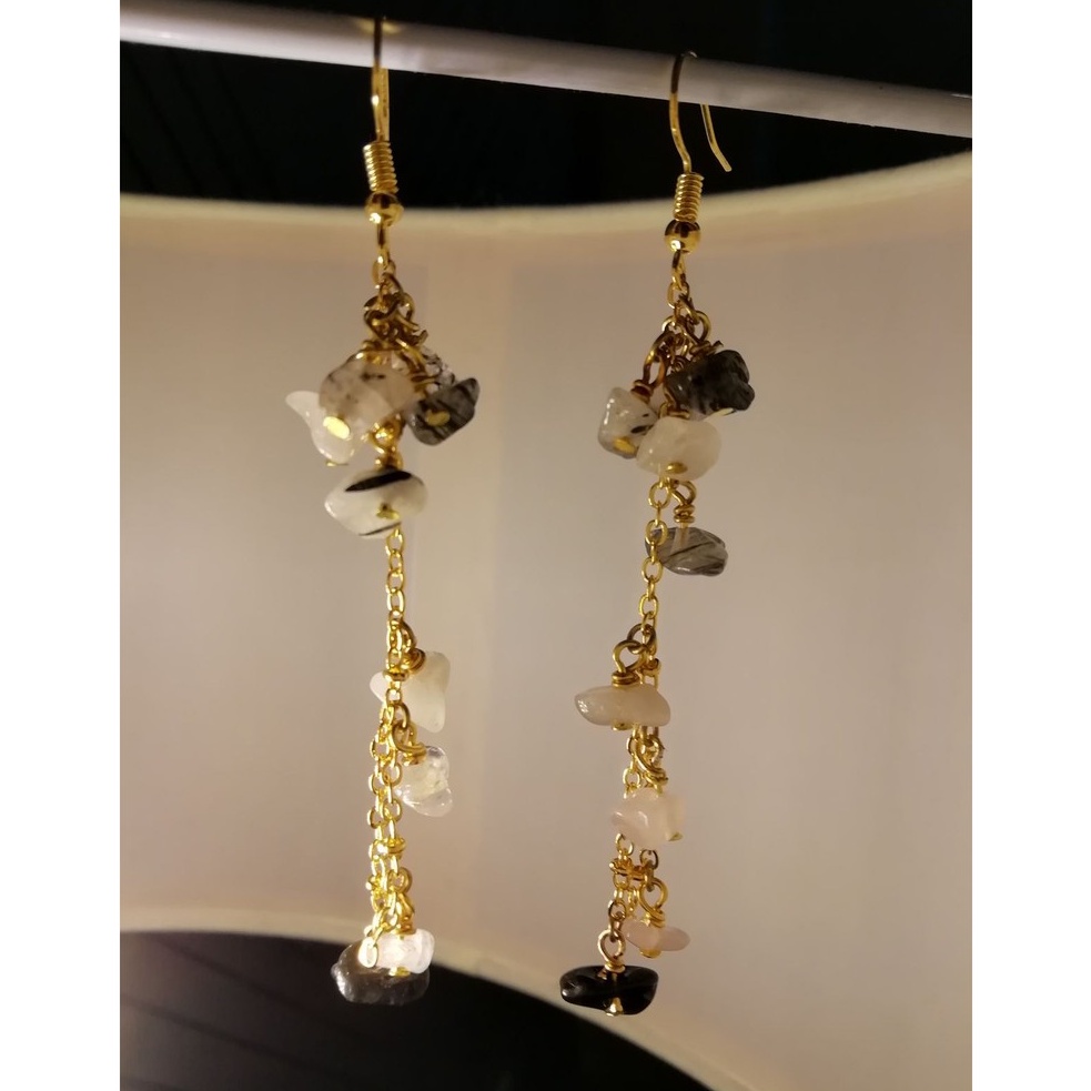 earrings ต่างหูแฟชั่น ต่างหูไข่มุกแท้ต่างหู Earrings for Women earrings chain Earrings Chain Design