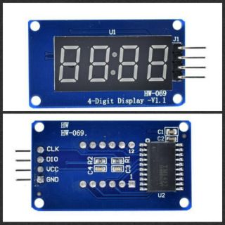 LED Display Module สำหรับ Arduino 7 Segment 4 Bits 0.36 Inches สีแดง