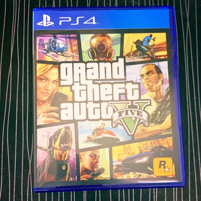 GTA V  Ps4 Zone 3 แผ่นมือสอง  (Ps4 games)(Ps4 game)(เกมส์ Ps.4)(แผ่นเกมส์Ps4)(Grand theft auto V Ps4)(GTA 5 Ps4)