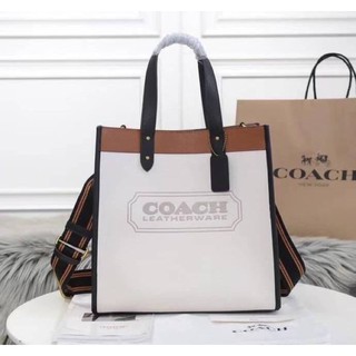 Coach  FIELD TOTE 30 IN COLORBLOCK WITH COACH BADGE