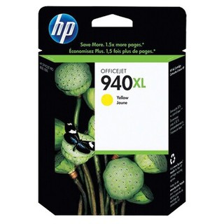 ตลับหมึกอิงค์เจ็ท 940XL สีเหลือง HP (C4909AA)/HP Yellow 940XL Ink Cartridge (C4909AA)