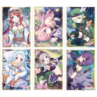 Bushiroad Sleeve Collection Princess Connect! Re:Dive : Misato, Hatsune, Aoi, Miyako, Akari, Shinobu - ซองใส่การ์ด