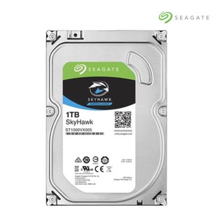 1 TB HDD (ฮาร์ดดิสก์) SEAGATE SKYHAWK SATA3 (ST1000VX005)