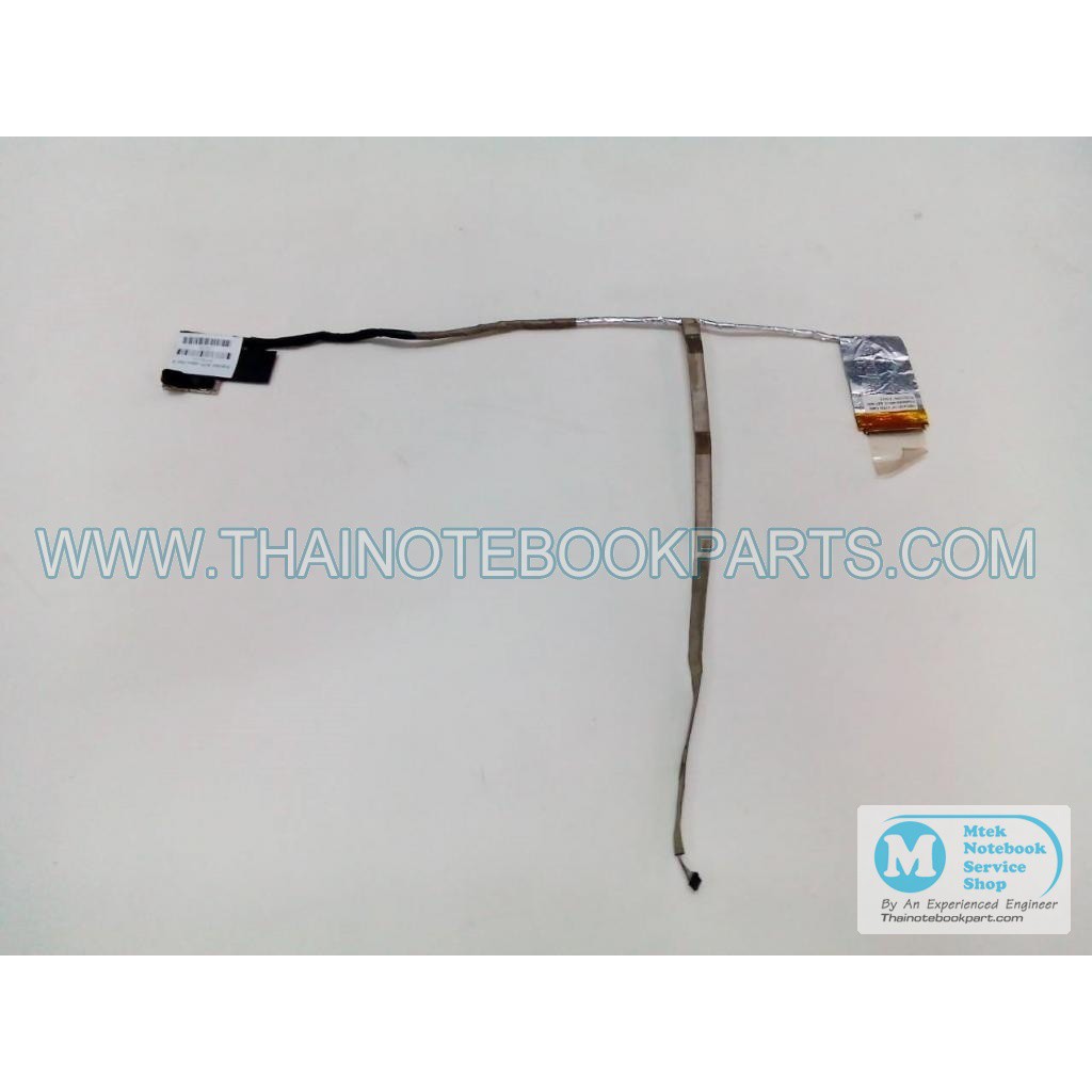 สายแพจอโน้ตบุ๊ค Compaq CQ43, HP G43 - 645984-001, 350406S00-600-G Notebook LCD cable (มือสอง)