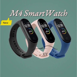 M4 Smart Watch Band นาฬิกาวัดชีพจร ความดัน ระดับออกซิเจนในเลือดนับก้าว Smartband M4 Fitness Tracker