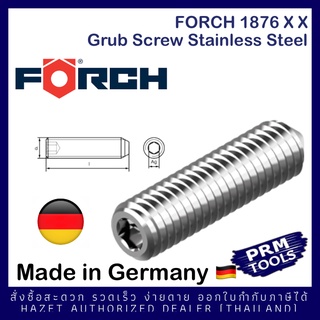 FORCH Grub Screw 1876 4-10 Stainless Steel ขนาด M4-M6