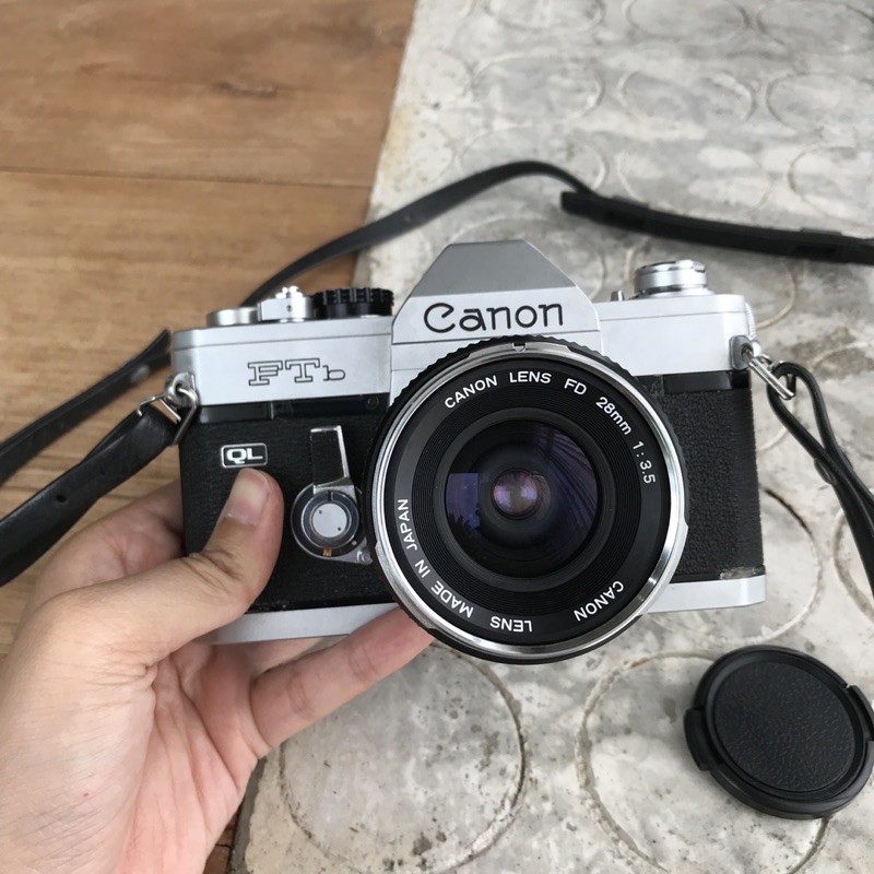 กล้องฟิล์ม CANON FTb + CANON LENS 28MM F3.5 / Canon ftb (พร้อมส่ง)