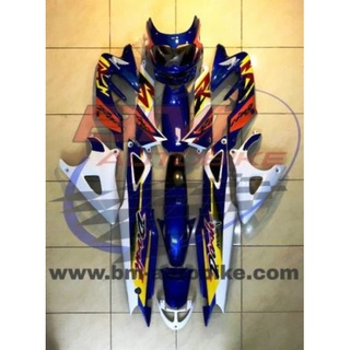 ชุดสีDash Newสีน้ำเงินขาว กรอบรถ เฟรมรถ ชุดสีแดชนิว