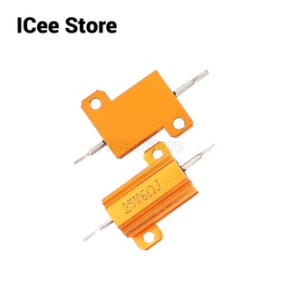 Rx24 ตัวต้านทานสายไฟ 25W 1R 2R 4R 5K 6R 8R 10K 15K 20K โอห์ม