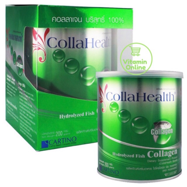 Collahealth Collagen คอลลาเจนบริสุทธิ์ คอลลาเฮลท์ 200 G.