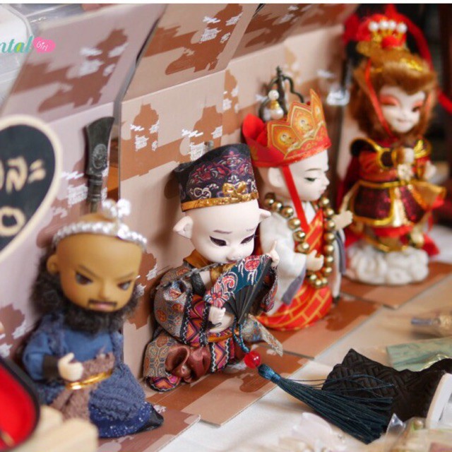 🏮รอ30วัน🏮ไซอิ๋ว 15 cm ตุ๊กตาปูนปลาสเตอร์ โมเดล ไซอิ๋ว หงอคง ตือโป๊ยก่าย ซัวเจ๋ง พระถังซัมจั๋ง ตุ๊กตาไซอิ๋ว เห้งเจีย - รูปที่ 7