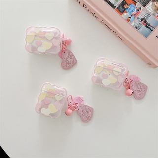 เคสหูฟัง ลายหัวใจ สําหรับ Airpods1 2 3 Airpods Pro