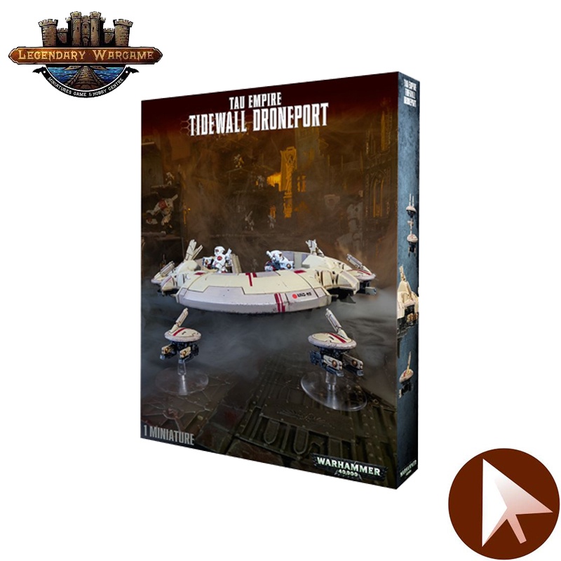 (DIRECT) WARHAMMER: T'AU EMPIRE: Tidewall Droneport โมเดลจำลอง