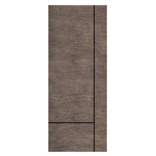 ประตูบานเปิด ประตูไวนิล AZLE MD2 80x200 ซม. สี BROWN CAPPUCCINO ประตูและวงกบ ประตูและหน้าต่าง VINYL DOOR AZLE MD2 80X200