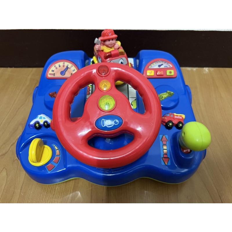 Toys r us Wacky Sounds Rescue Driver พวงมาลัยหัดขับของเล่นเสริมพัฒนาการเด็ก มือสองสภาพ 99%