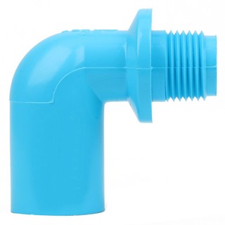 Joints MPT ELBOW 90 PVC SOCKET SCG 1/2" LIGHT BLUE Pipe fitting Water supply system ข้อต่อ ข้องอ 90 เกลียวนอก-หนา SCG 1/