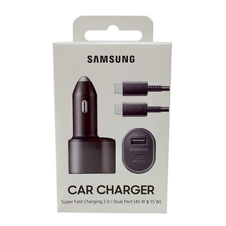 Samsung Super Fast Dual Car Charger (45W + 15W, 2 ports), EP-L5300XBEGWW