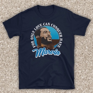 เสื้อยืด พิมพ์ลายนักร้อง Marvin Gaye Whats Going On Iconic American R&amp;B Soul สําหรับผู้ชาย