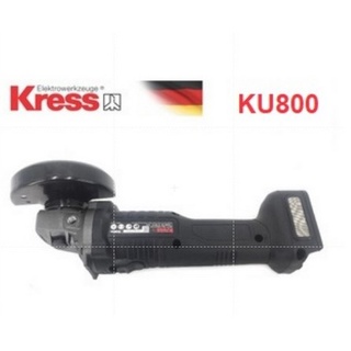 Kress KU800 เครื่องเจียรไร้สาย 4" มอเตอร์บรัชเลส 20V แบต 4.0Ah x 2 ก้อน +แท่นชาร์จ ประกัน 1ปี ฟรีใบตัด/เจียร อย่างละ 5ใบ