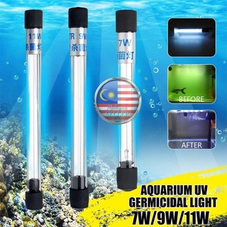 หลอดไฟ UV 5-13W แบบจุ่ม สําหรับตู้ปลา