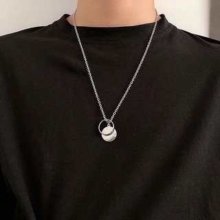 Ring Titanium Necklace สร้อยวงแหวนไทเทเนี่ยม