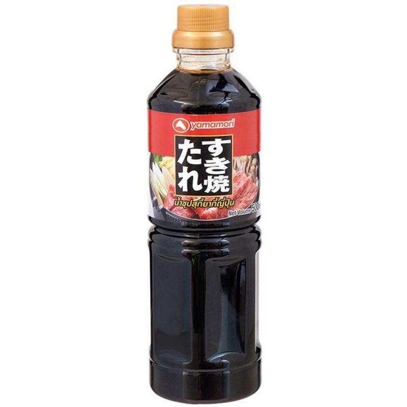 ซอส Sukiyaki  no Tare ตรา Yamamori (500ml., 1000ml.) สุกี้น้ำดำ สุกี้ญี่ปุ่น ชาบูน้ำดำ ชาบูญี่ปุ่น (