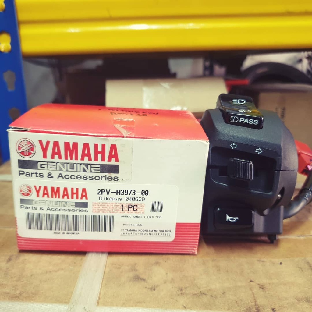 YAMAHA Y15ZR Y15 Y150 V2 HANDLE SWITCH SUISS TANGAN LH KIRI 100 HLY(2PV-H3973-00)