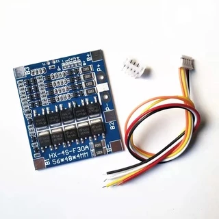 บอร์ด BMS LiFePO4 4S/6S/8S 10A/20A/30A ป้องกันแบตเตอรี่ลิเธียมฟอสเฟต 3.2V 32650 สำหรับ 12.8V 19.2V 25.6Vสเฟต