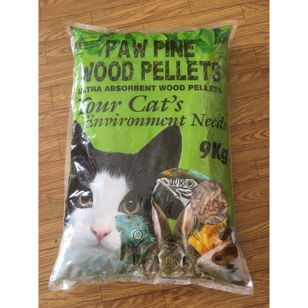 PINE WOOD / PINE CAT LITTER / PINE WOOD PALLLET รีแพ็ค 4.5กก.