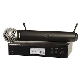 SHURE BLX24RTH/SM58 (มีทั้ง M19 และ Q12) ชุดไมค์ลอยมือถือเดี่ยว