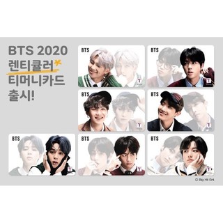 (พร้อมส่ง) BTS x Tmoney card 2020 แบบใหม่ล่าสุด