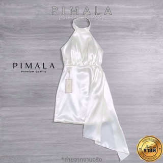 ✅ถูกที่สุด งานป้าย Pimala XS-L เดรสสวยหรู ใส่ออกงาน เดรสสีขาว ดินเนอร์ ปาร์ตี้ ออกเดทชุดเซ็ทงานป้าย เซตจั้มสูท Pimala