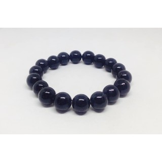 สร้อยข้อมือหยกดำ ขนาด 10 mm.