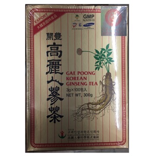 โสมเกาหลี ชงชา 100ซอง 300g (638)